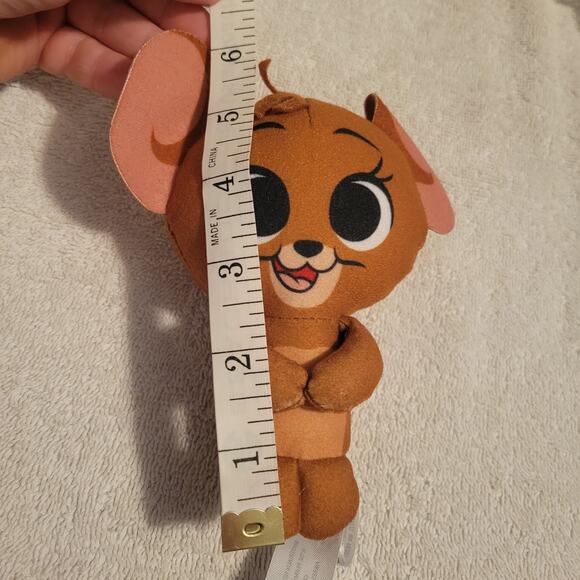Funko Tom & Jerry Game Stop Jerry Mouse Plush Stuffed Toy 6 Inch Warner Brothers - Picture 3 of 6